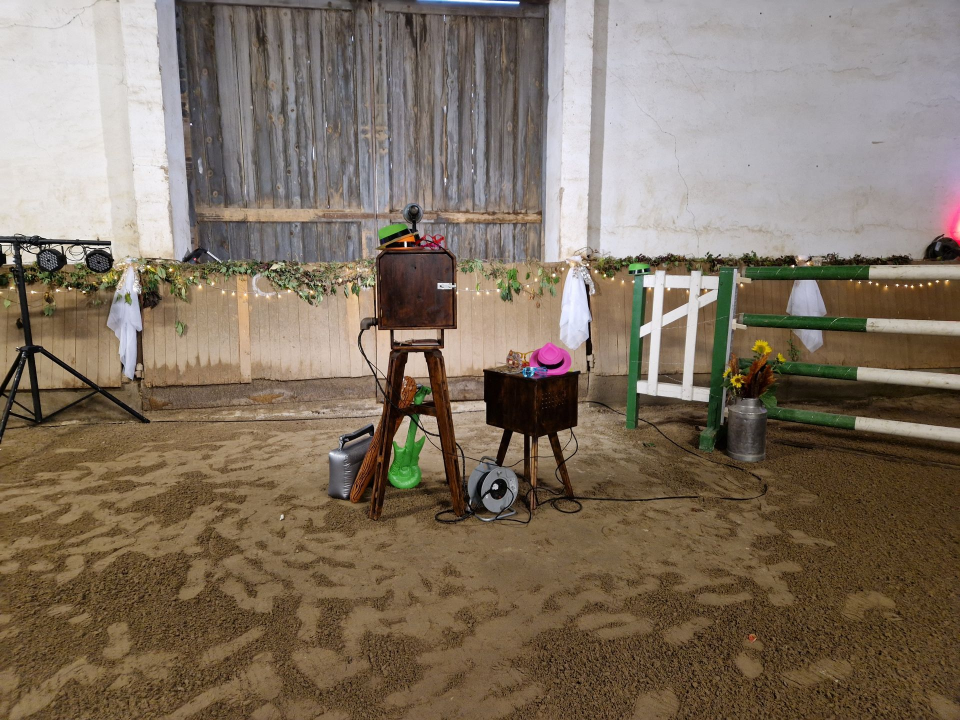 Fotobox in Schwittersdorf zur Firmenfeier in der Pferdehalle