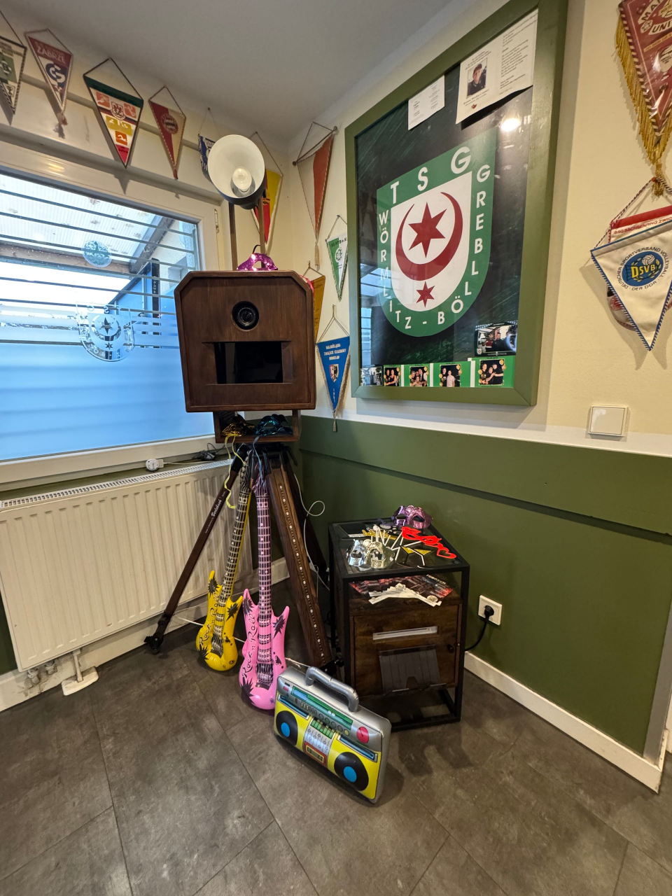 Mein Fotobox im Industriallook in Wörmlitz zu einer Geburtstagsfeier