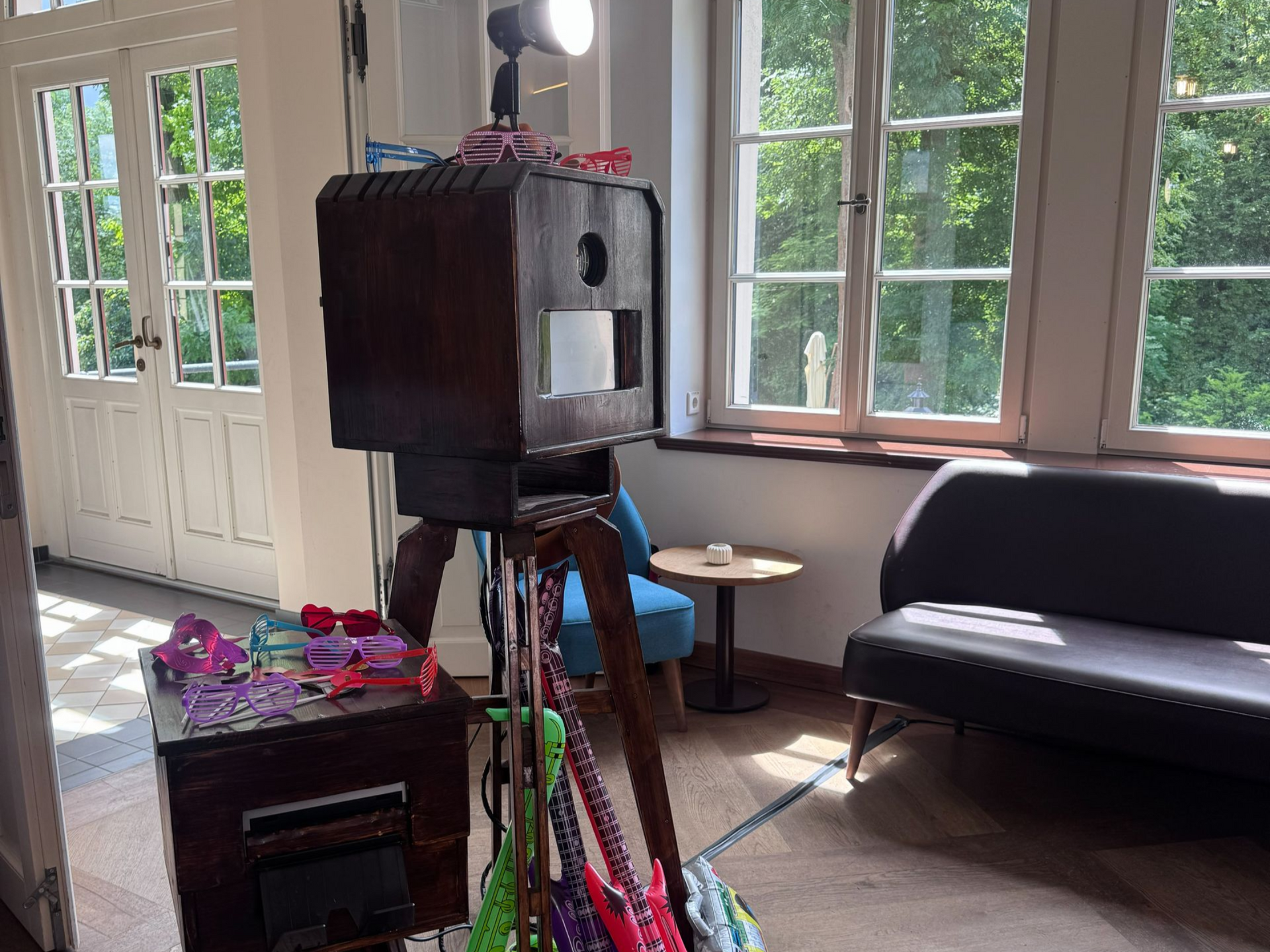 Meine Fotobox in Leipzige Herrenhaus zur Hochzeit