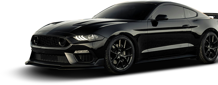 Three vehicles: white pickup truck, red Dodge Challenger, and black Ford Mustang | Don's Repair