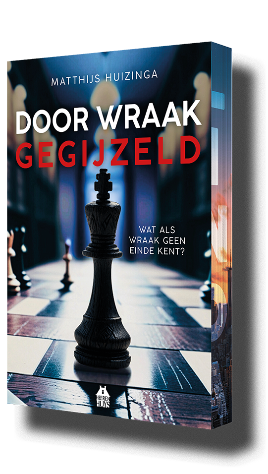 De boekomslag toont de tekst