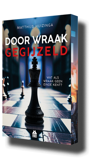 De boekomslag toont de tekst 