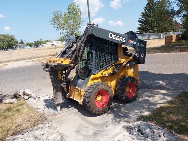 A sidewalk demolition for a commercial client in Georgetown, Texas.