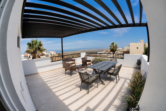 Roof garden de una casa en Monte Scenica, Playas de Tijuana
