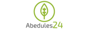 Logotipo de Abedules 24, desarrollo de PVD Baja en Tijuana
