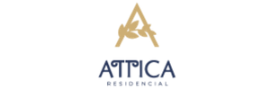 Logotipo de Attica Residencial, desarrollo de PVD Baja en Tijuana