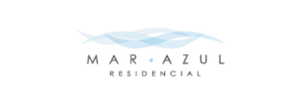 Logotipo de Mar Azul Residencial, desarrollo de PVD Baja en Tijuana