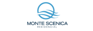 Logotipo de Monte Scenica, desarrollo de PVD Baja en Tijuana