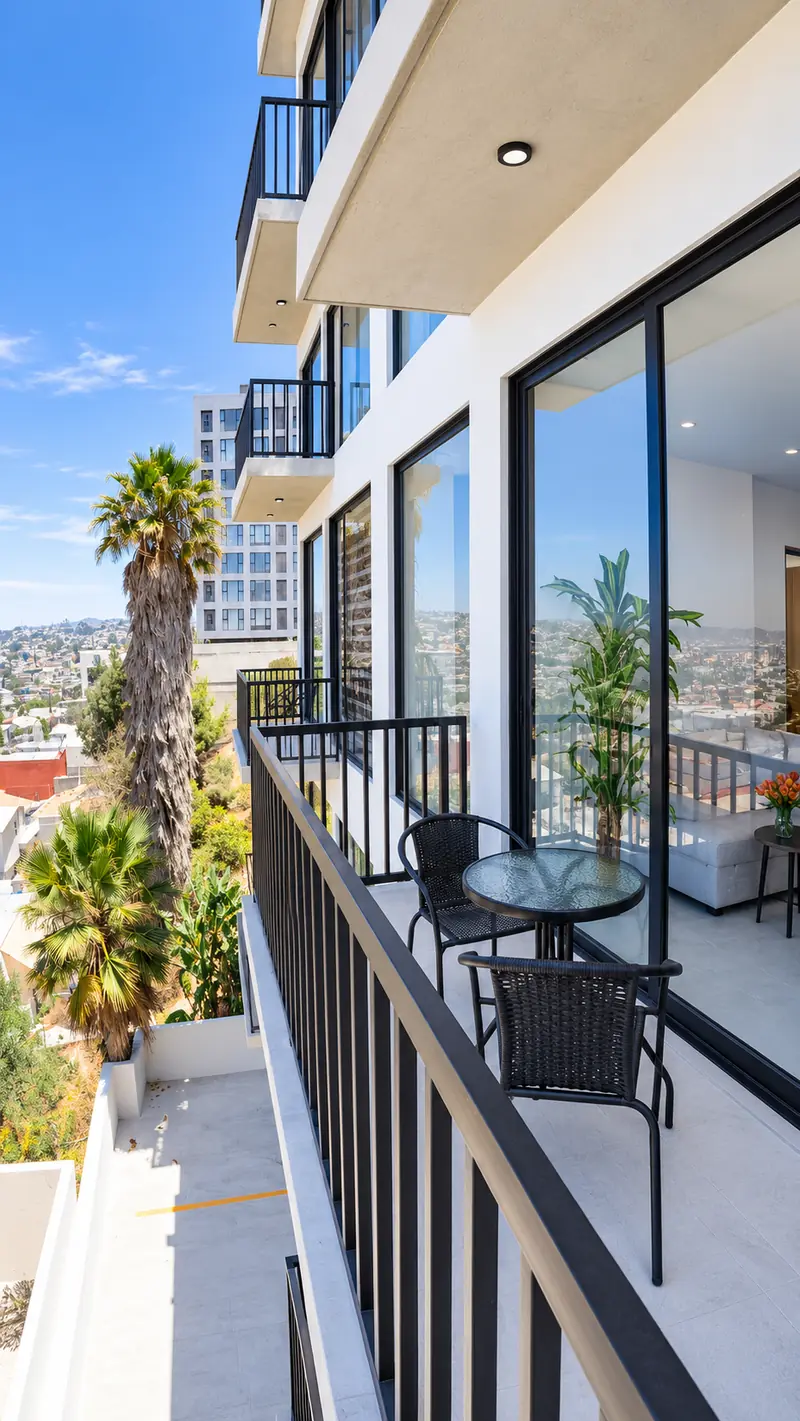 Balcones de Cimalta II con vista a la ciudad