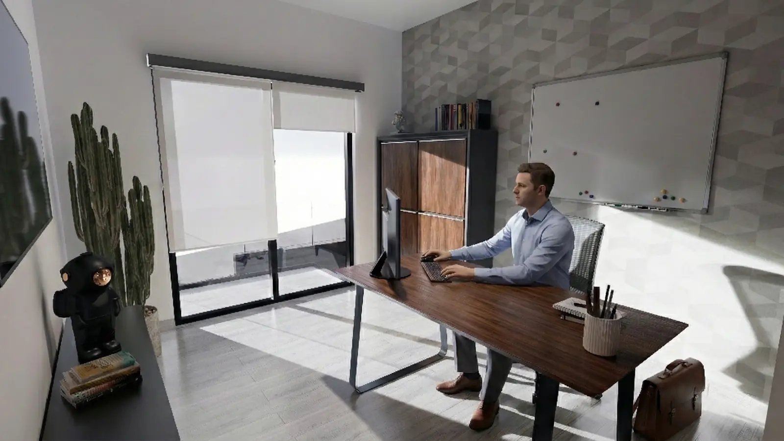 Estudio para trabajar desde casa