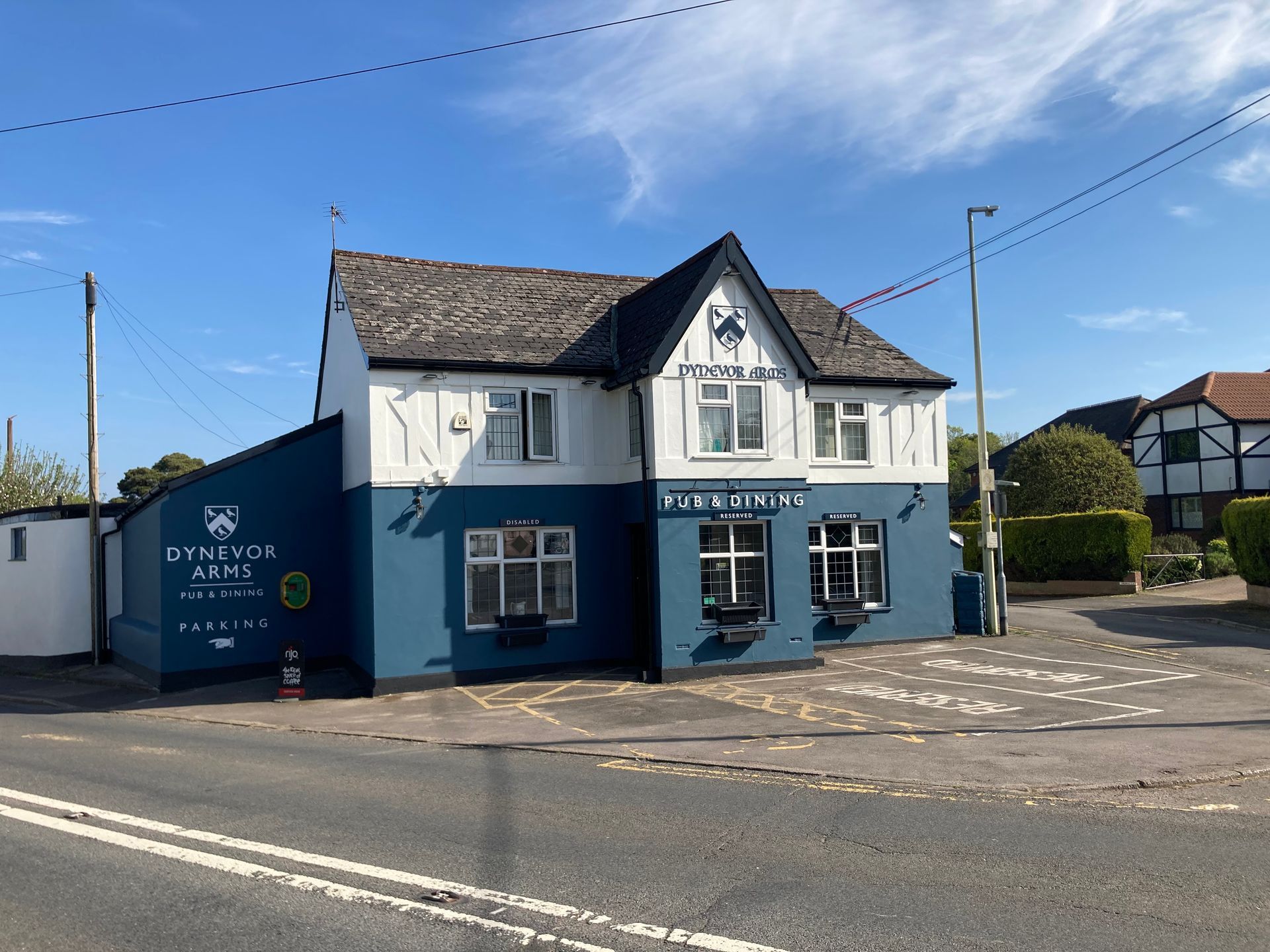 Dynevor Arms view of the front