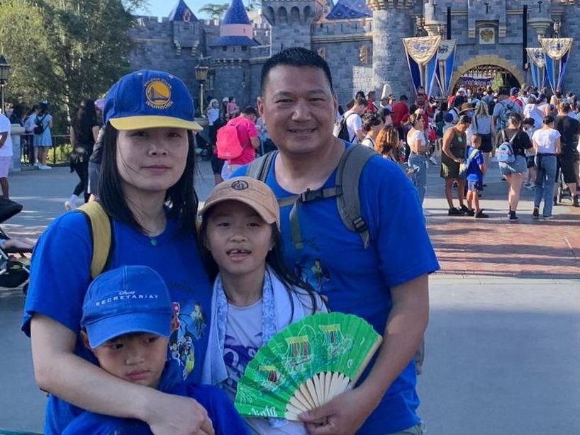 Coey's family photo