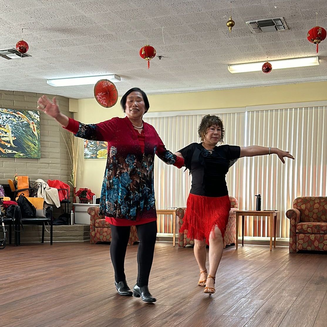 Women dancing
