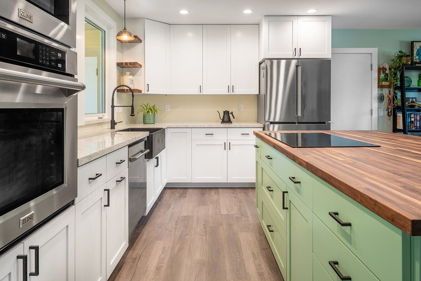 Kitchen, Cabinetry, Cabinets, Grass Valley, CNC, Nevada County, Custom, Woodworking