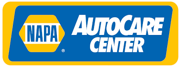 A napa autocare center logo on a white background