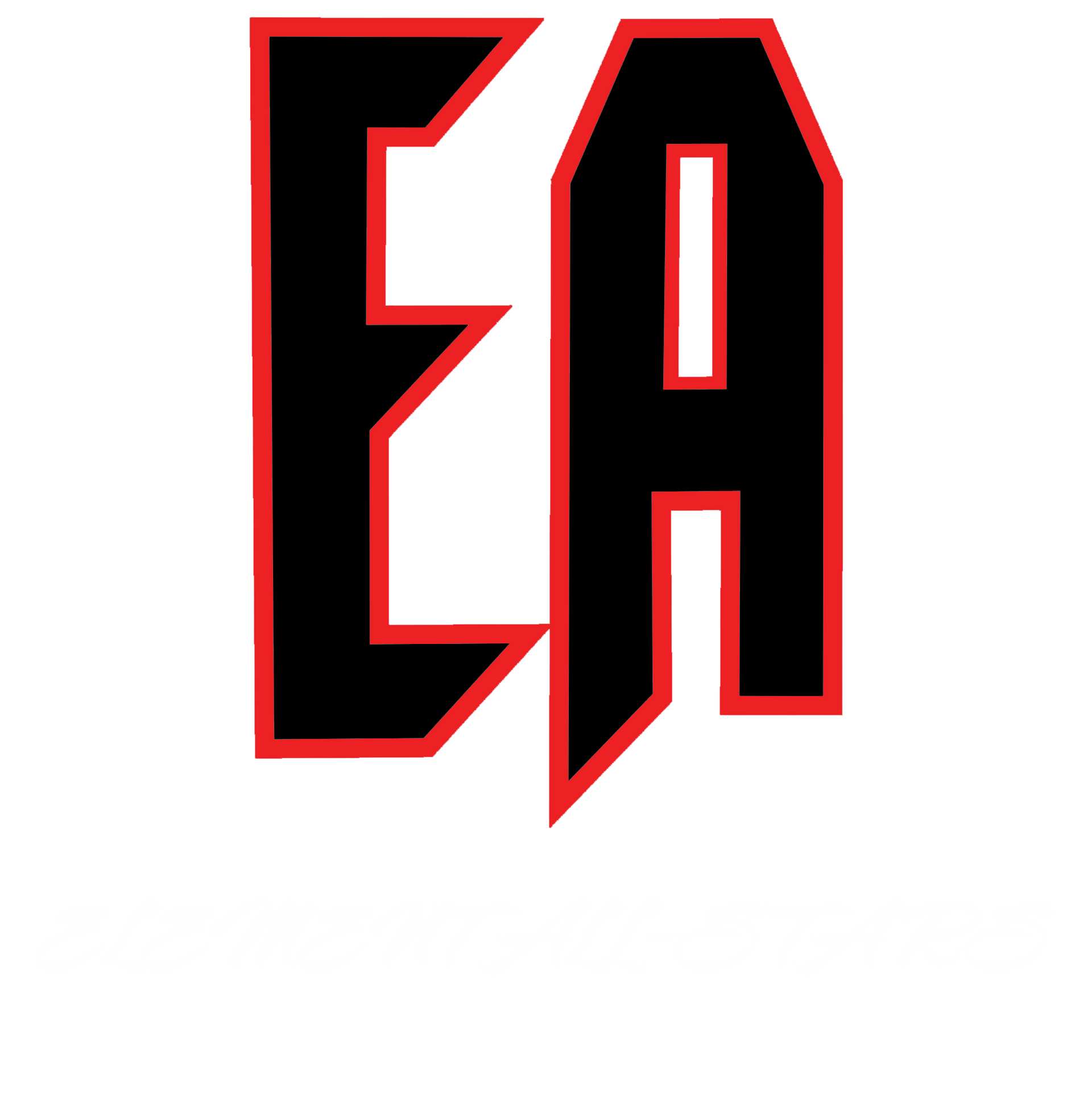 A graphic featuring the capital letters