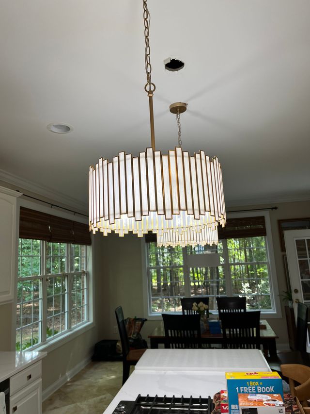 Pendant Light In Kitchen in Denver, NC