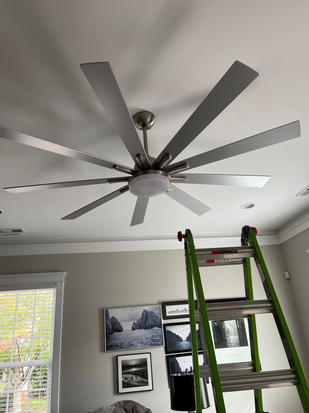 72 in Ceiling Fan Install in Huntersville, NC