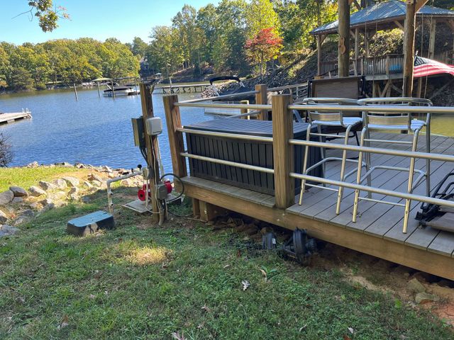 Boat Dock in Lake Norman, NC