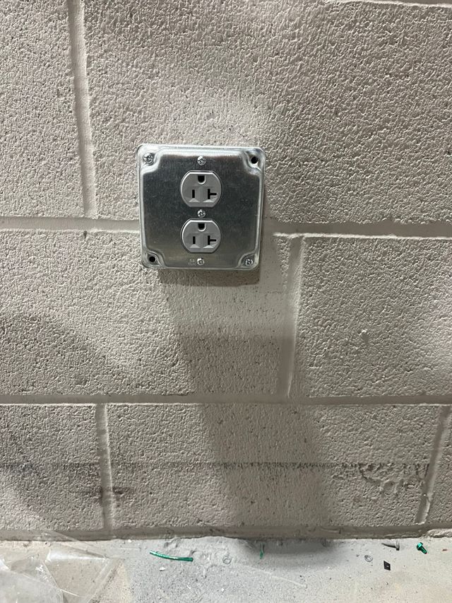 Electrical Outlet Install in Mooresville, NC