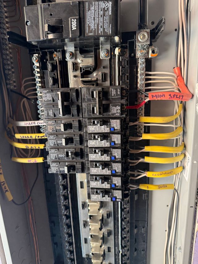 Electrical Panel Install in Mooresville, NC
