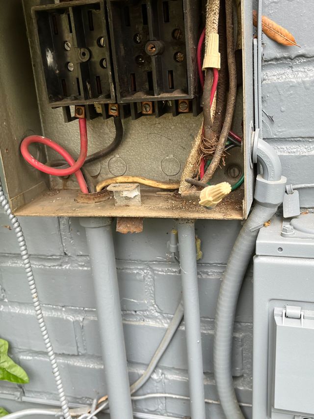 Old Wiring Box in Salisbury, NC