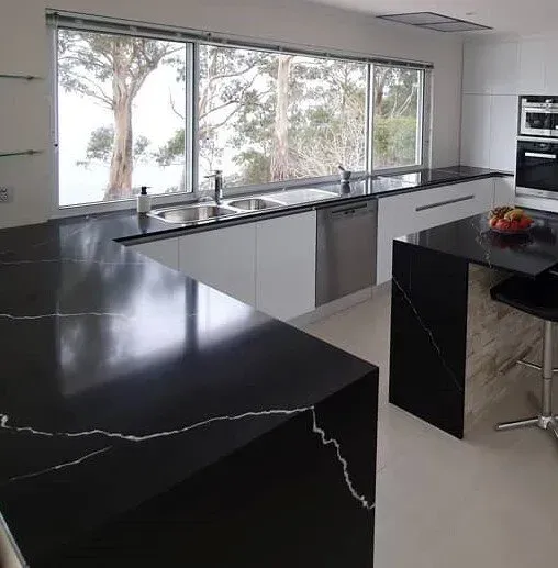 Black Benchtop — Moonah, TAS — Lifestyle Kitchens, Wardrobes & Showerscreens