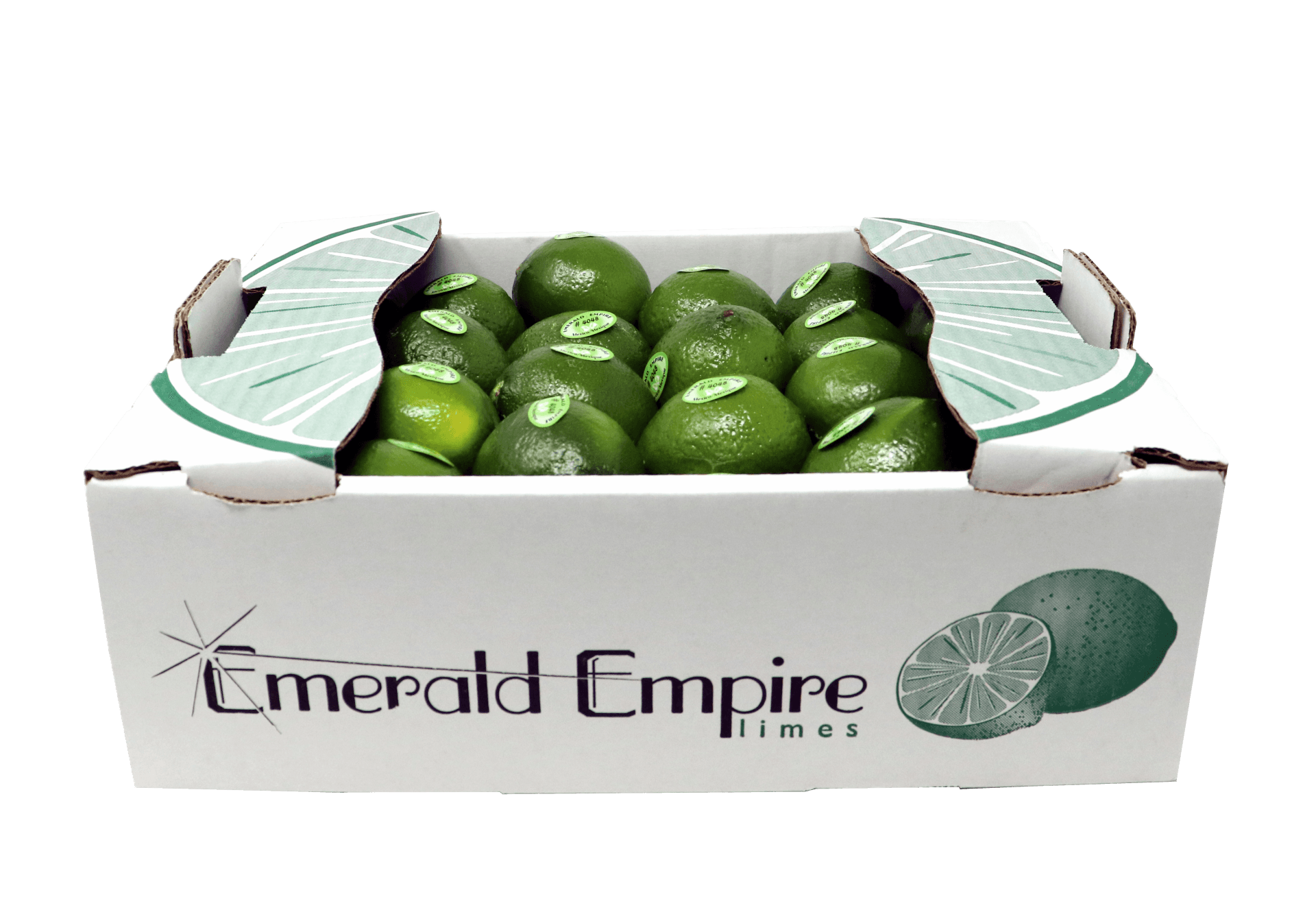 10 LB lime box - Emerald Empire