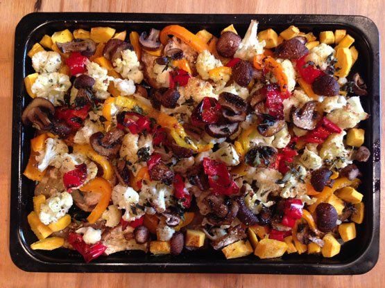roasted veggies