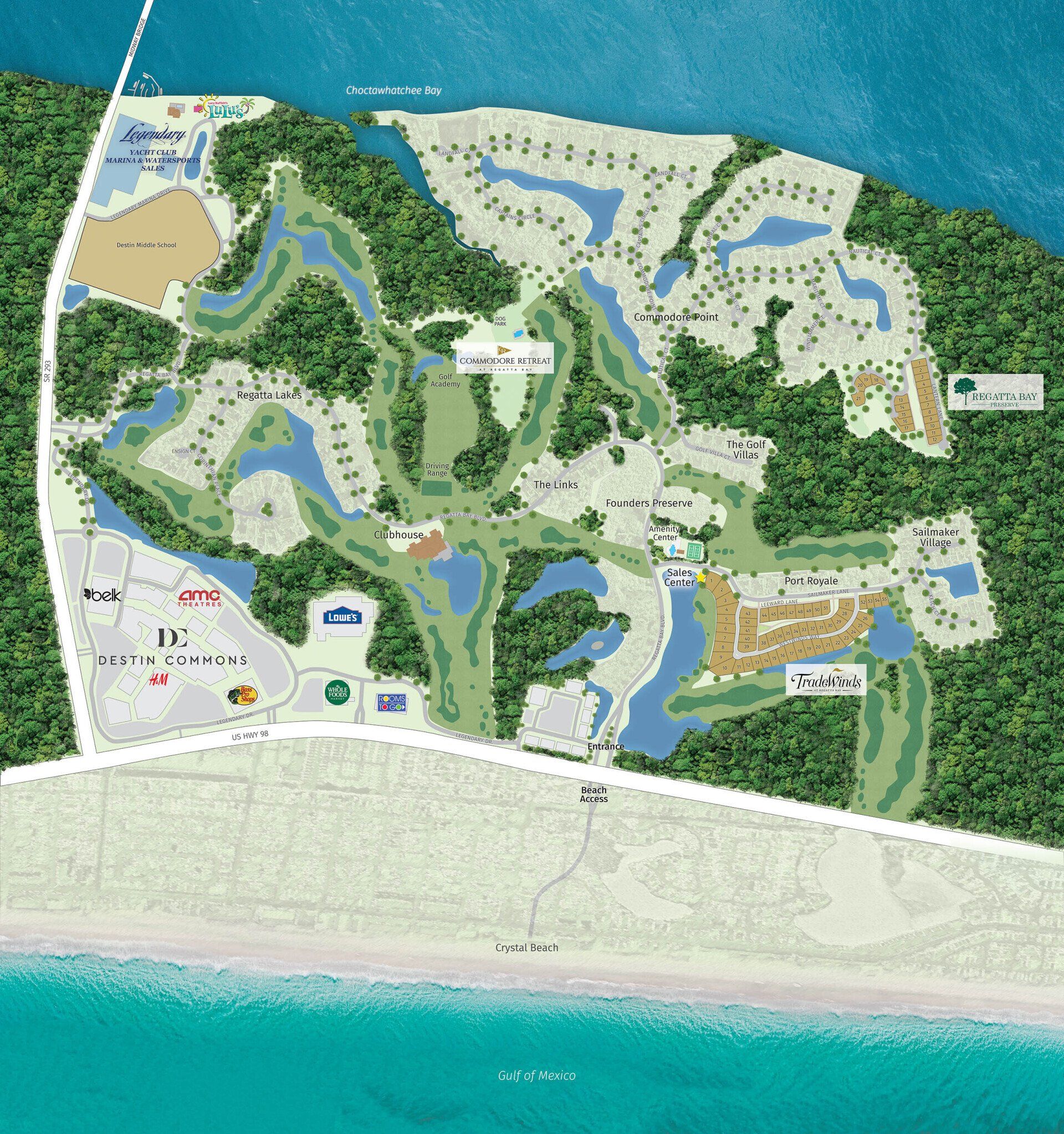 Legendary Home Builders | Destin, Florida | Available Homes