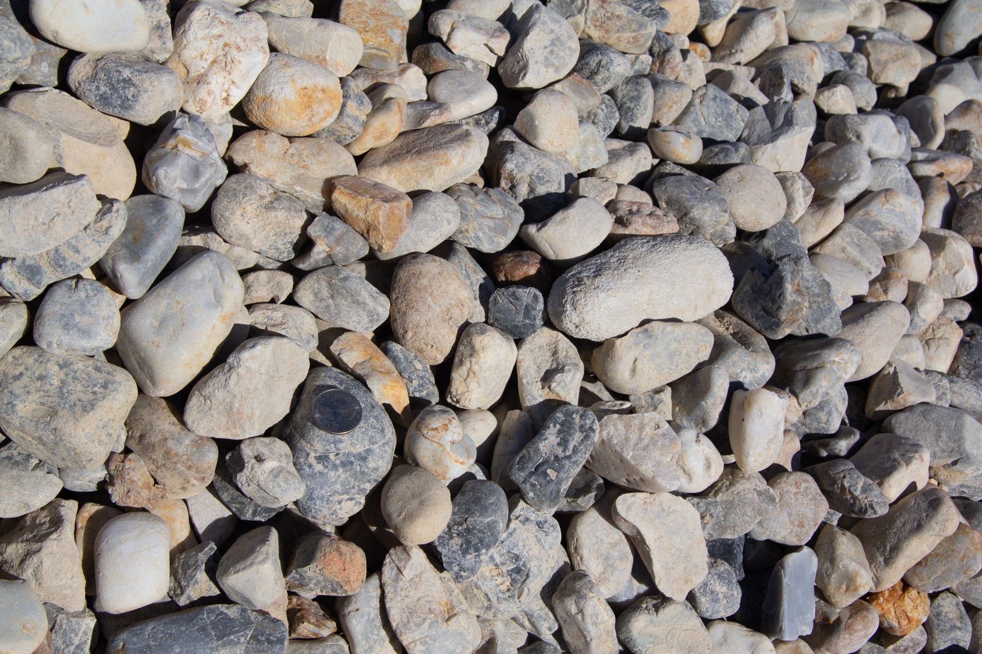 caddo gravel closeup