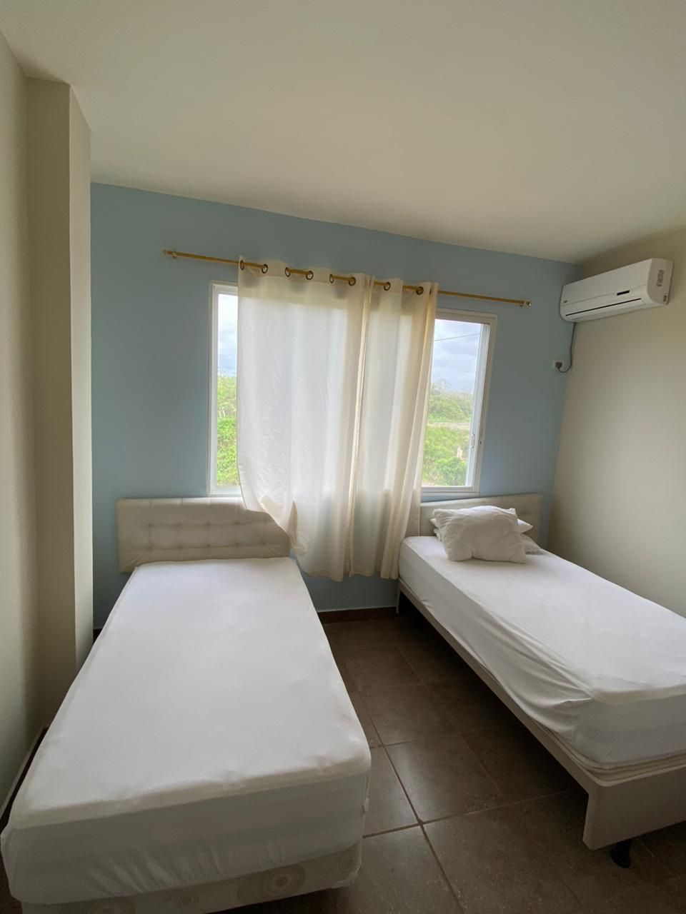 Private bedroom with air conditioning
