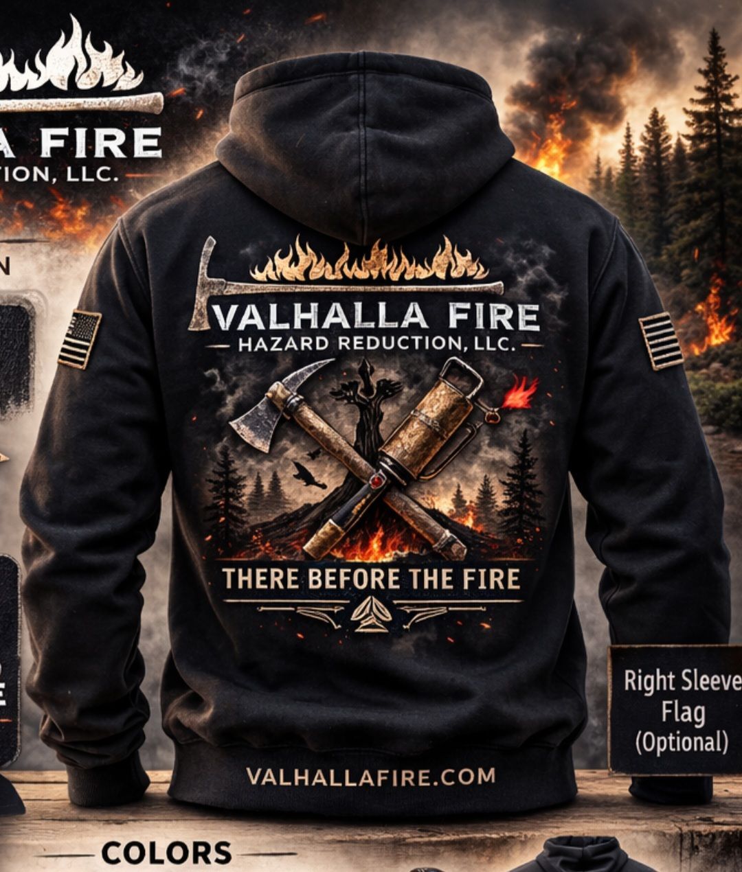 Valhalla Brand Hoodie