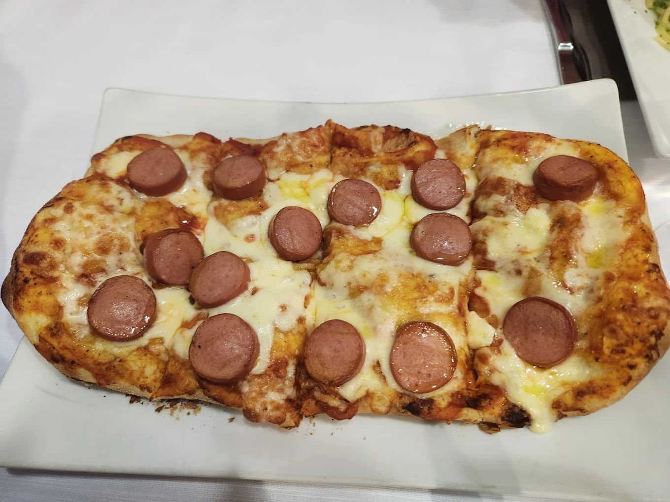 pizze con wurstel