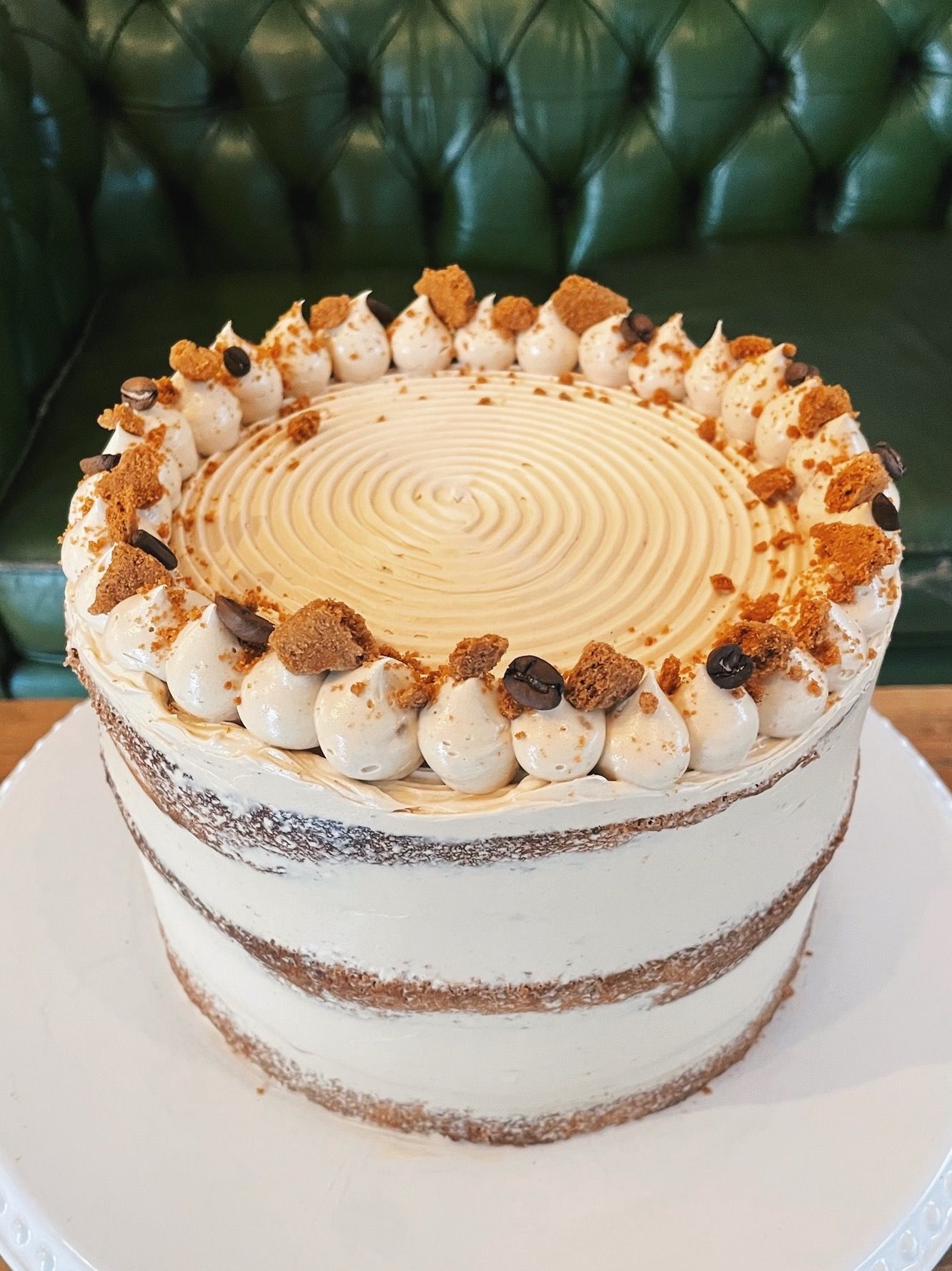 Coffee Biscoff cake