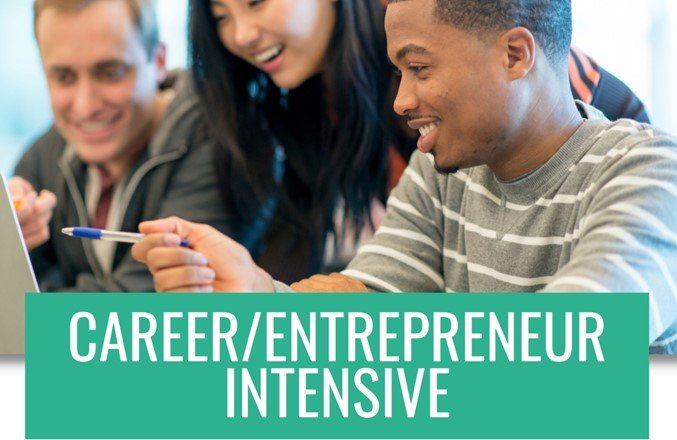 young people attending the Career Intensive course