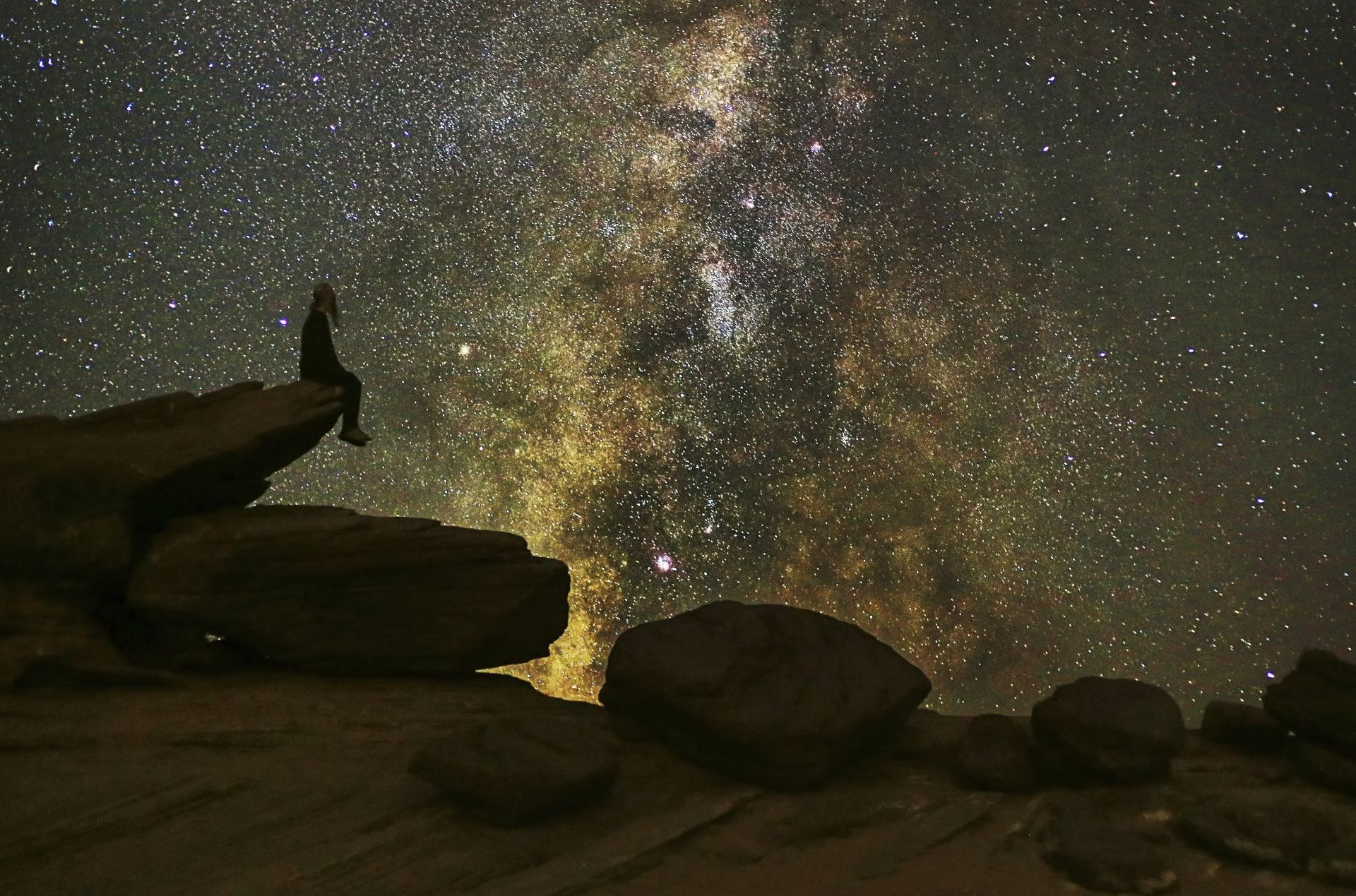 image of the stars in the night sky