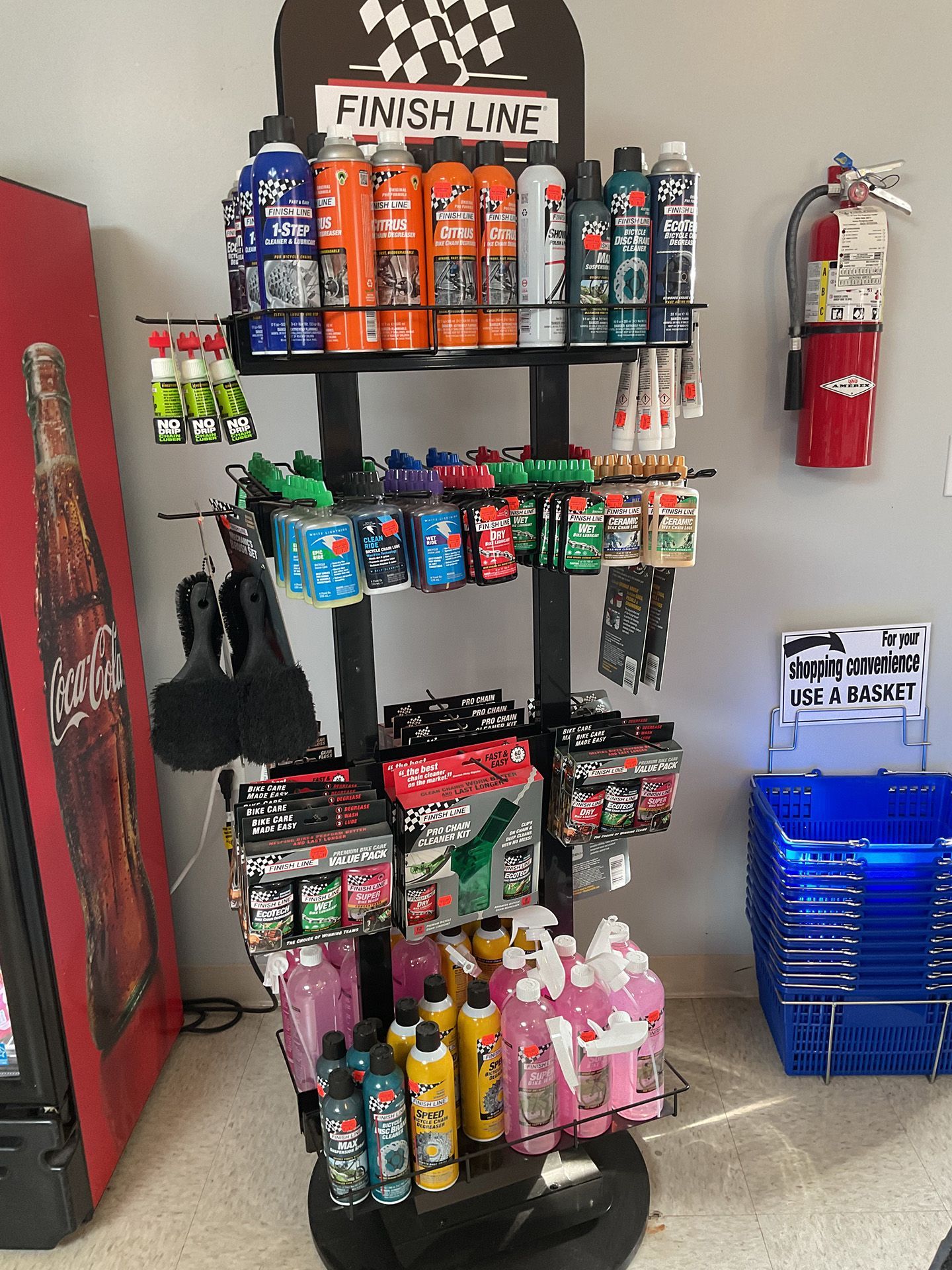 products in a store
