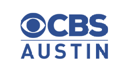 CBS Austin logo in blue with the CBS eye icon above the word “AUSTIN”