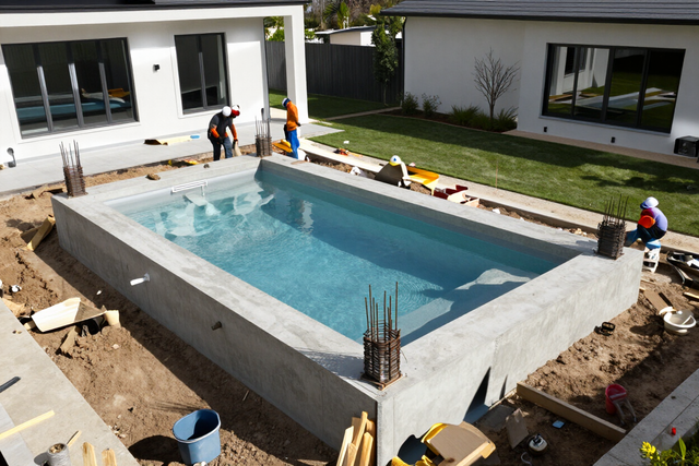 Swimming pool construction
