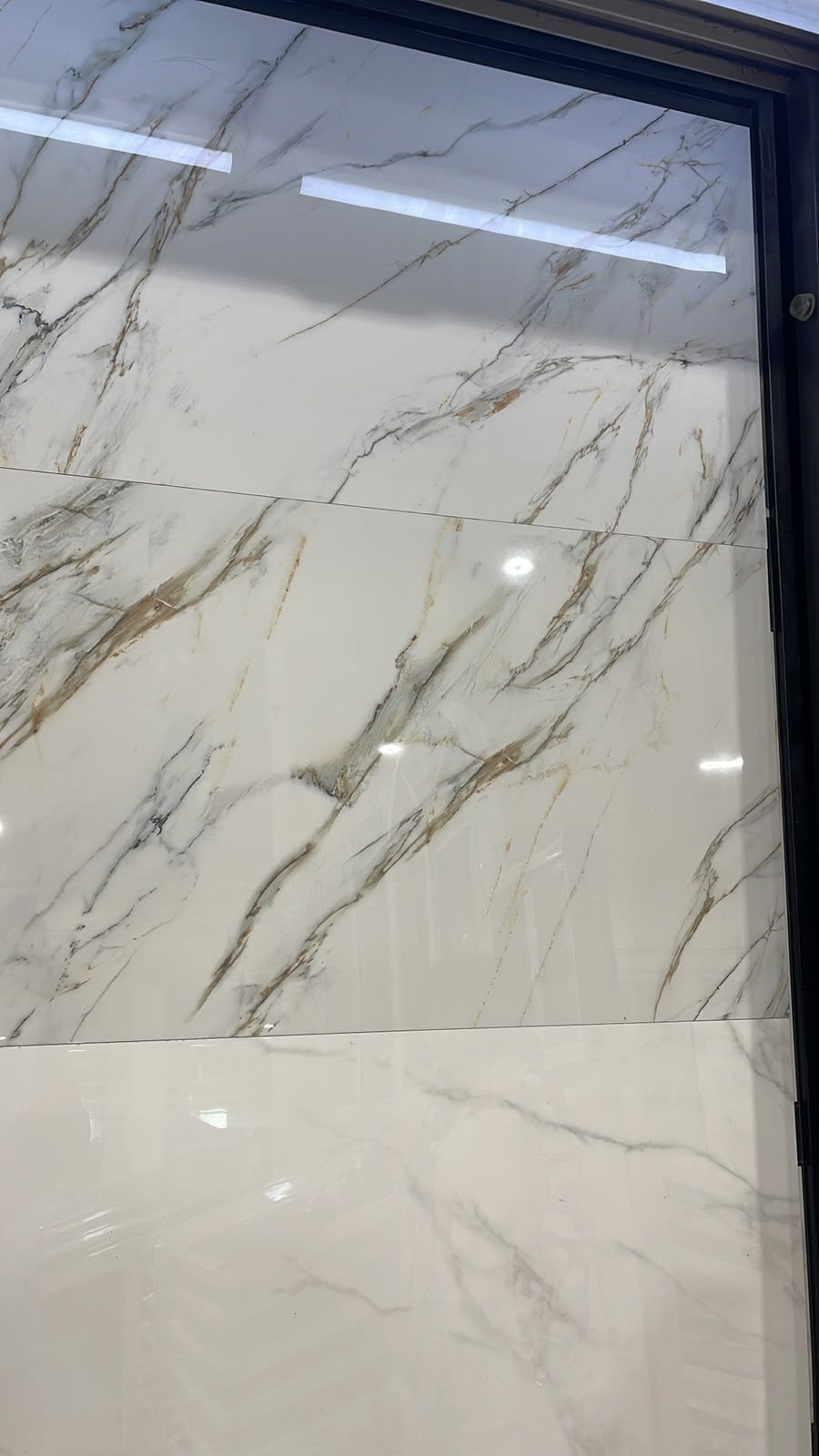 Marble finish detail