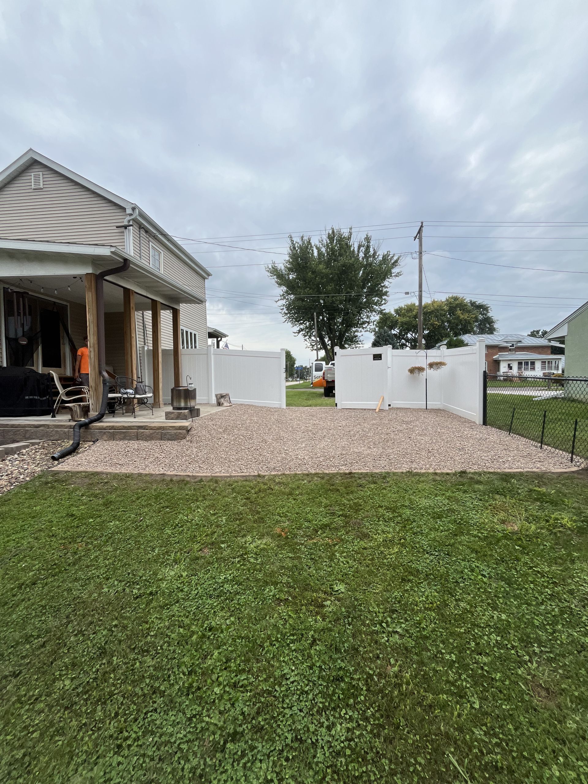 Landscaping Project In Progress
