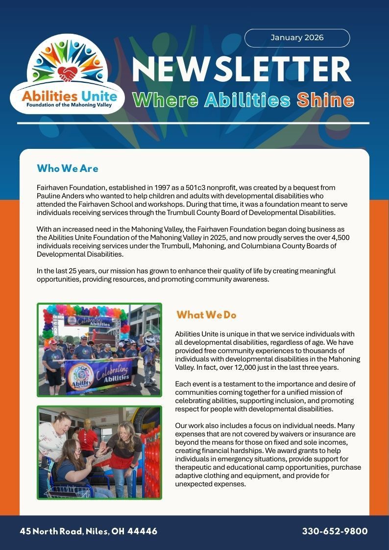 January Newsletter