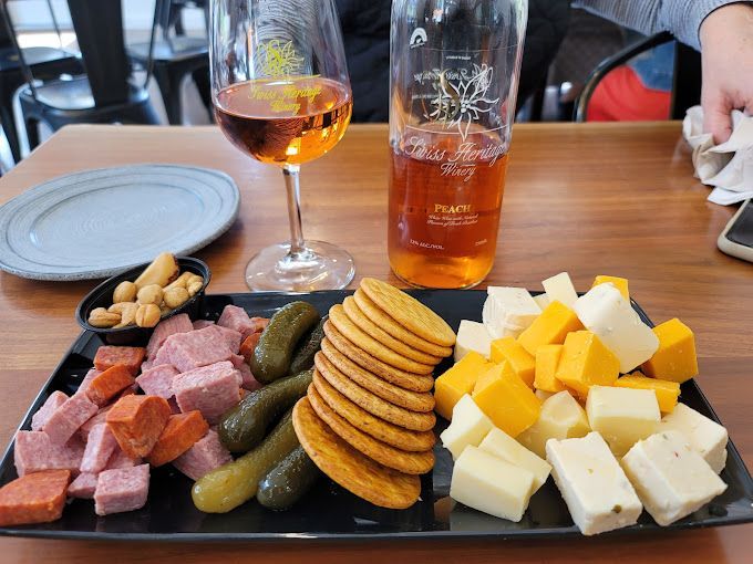 Meat and Cheese Tray, Fried Cheese