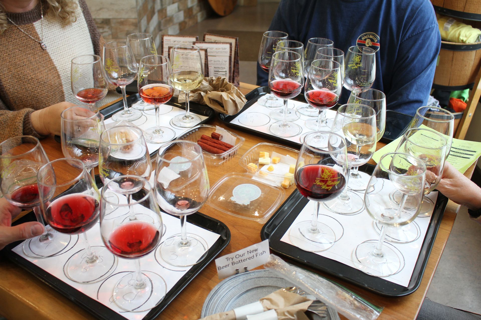 Patio, WIne Flights, Our Atmosphere