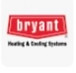 The Bryant Heating & Cooling Systems logo, featuring the brand name in white text inside a red chevron.