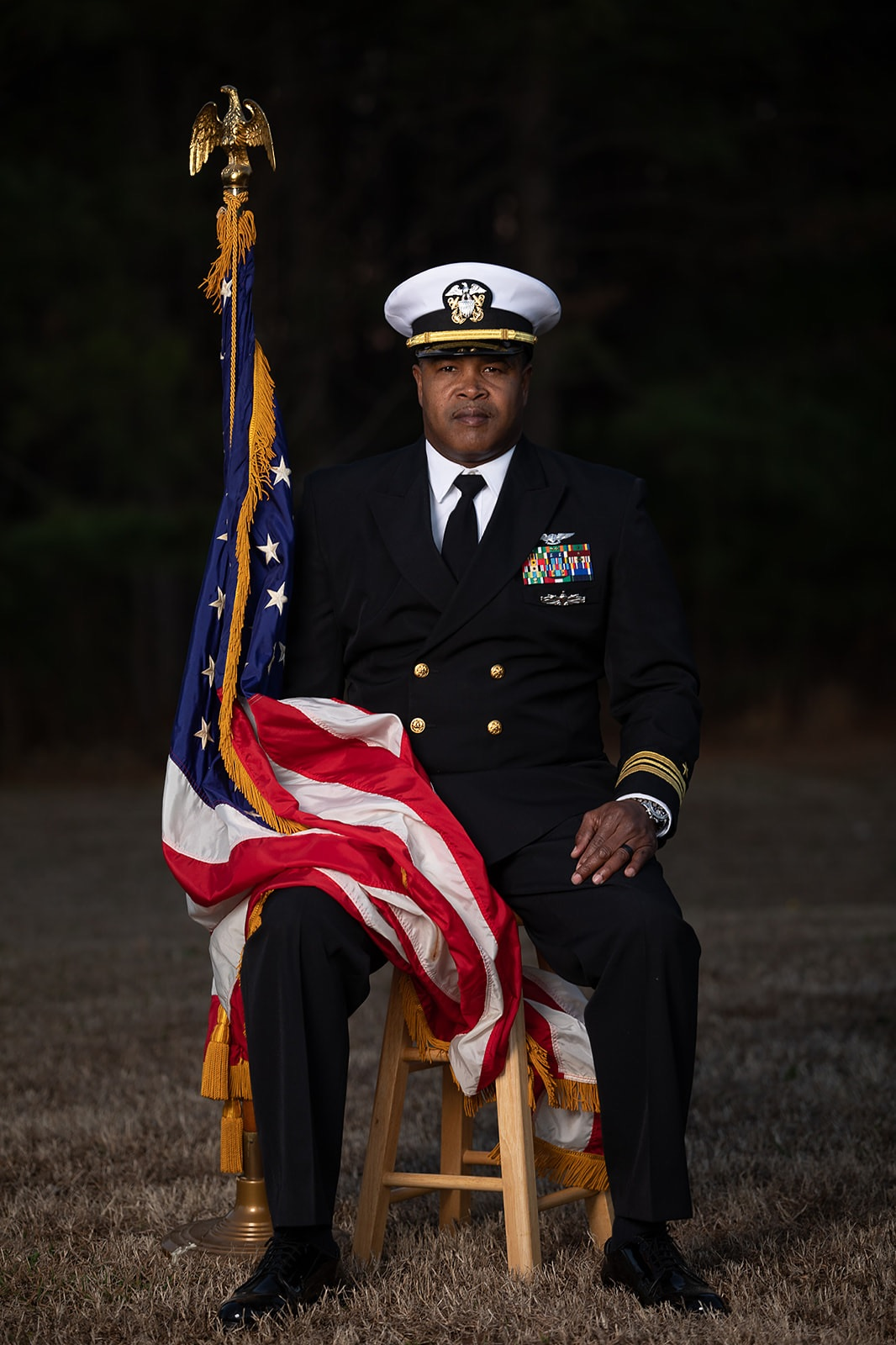 Lieutenant Commander Sheltric Peterson