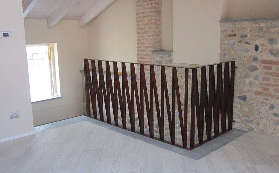 Parapetto in ferro battuto