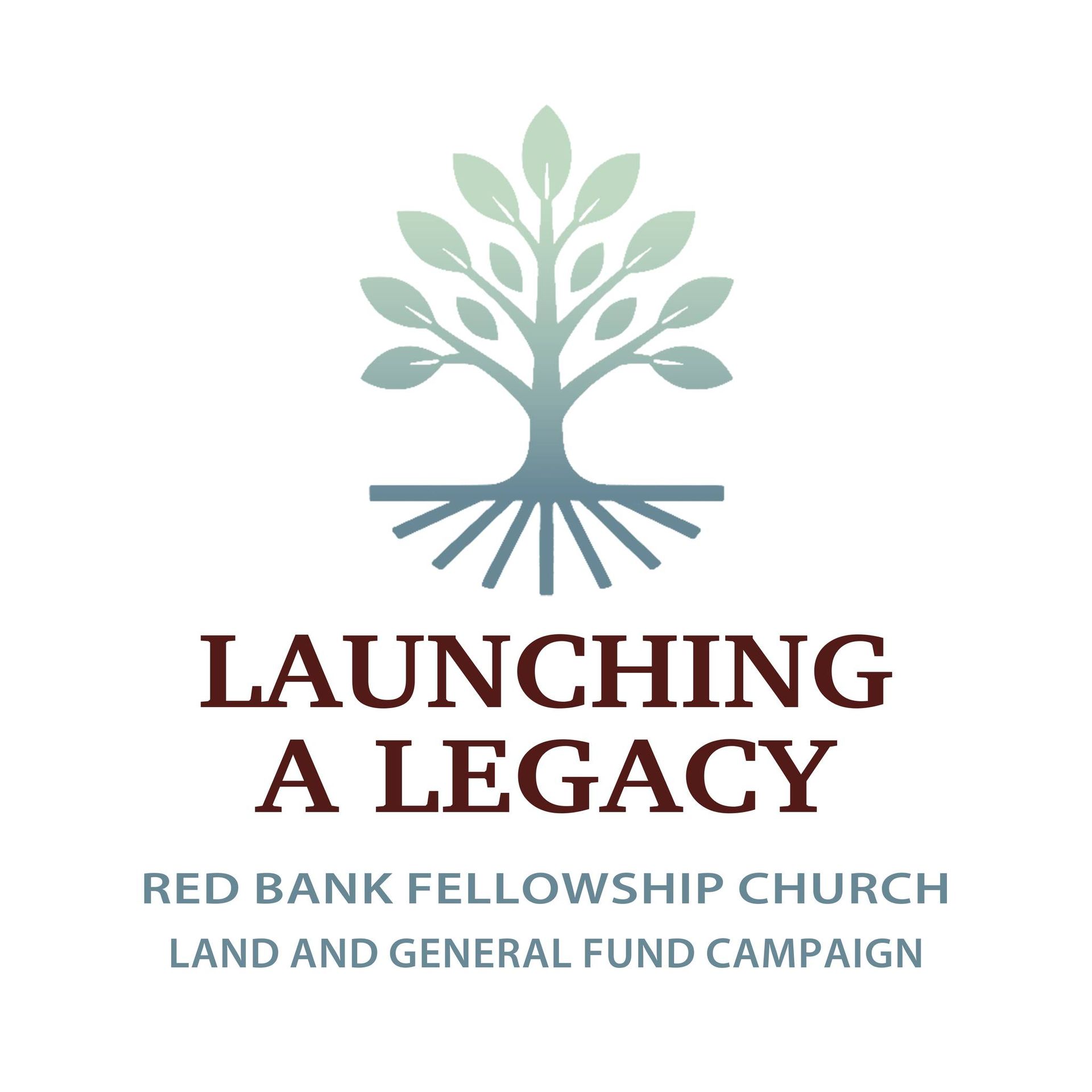 Red Bank Fellowship Church is raising money for land a new church. To leave a legacy in our community, 