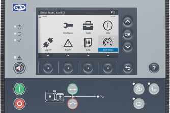 A Device With a Screen That Says' Switchboard Control' on It — Nauticool Refrigeration & Air Conditioning in Cannonvale, QLD